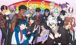 Group art of friends